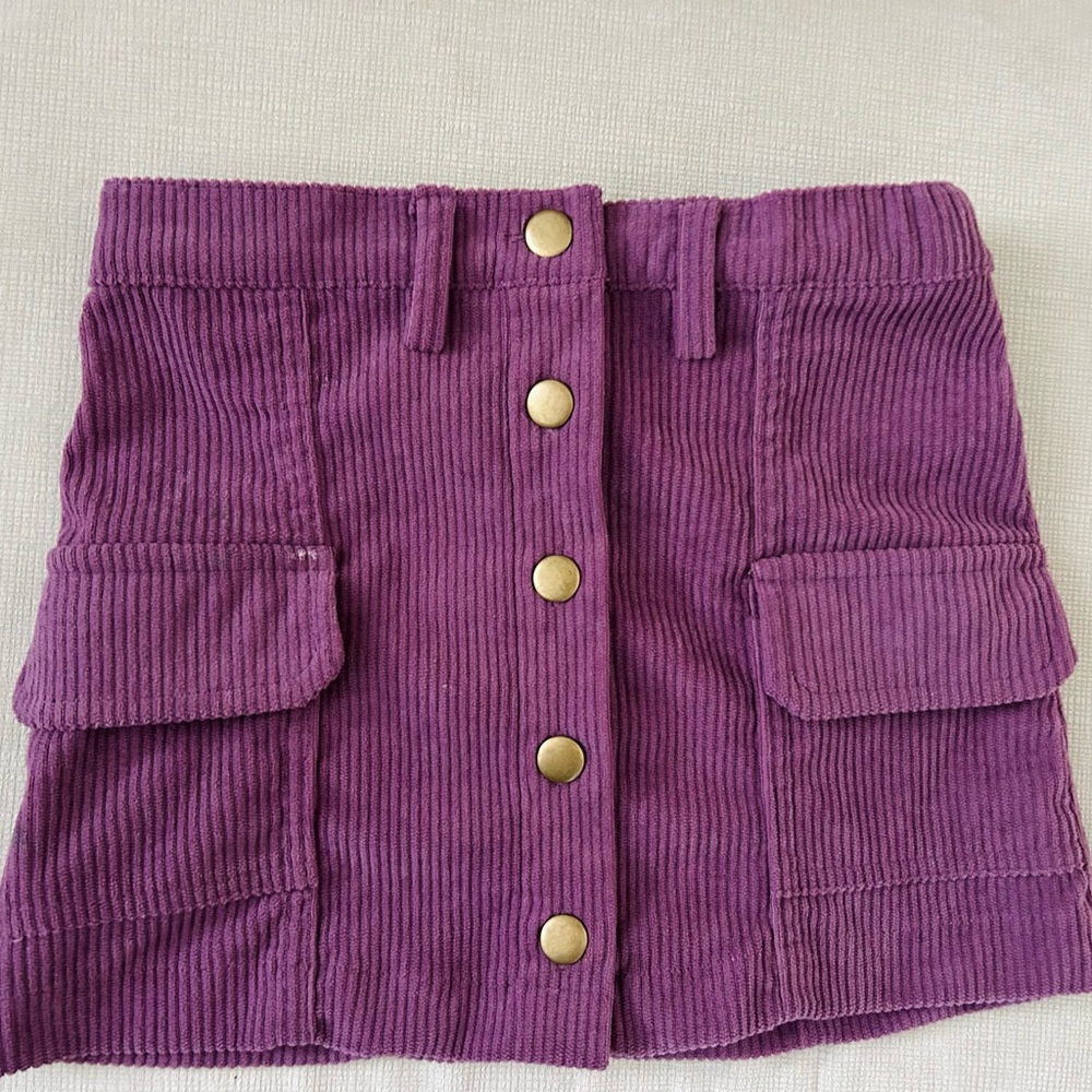 🌸4/$20🌸Button down corduroy skirt